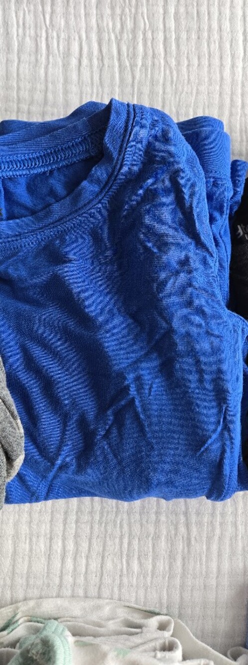 Little Sleepies Long Sleeve Pajama Set in Electric Blue — 3T | EUC